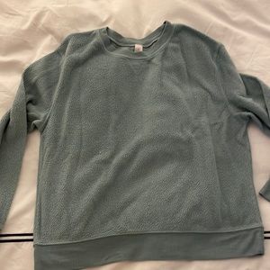 Comfy blue crew neck